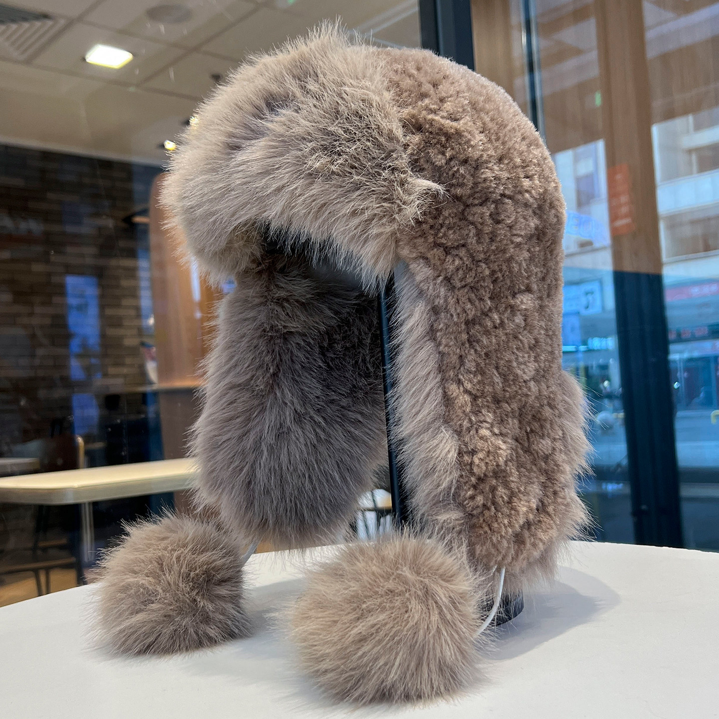 基础色软糯羊羔绒毛绒雷锋帽女冬季滑雪防寒保暖围巾护耳帽三件套,服饰配件/皮带/帽子/围巾,帽子,淘宝优惠券,粉丝福利购,淘宝优惠卷