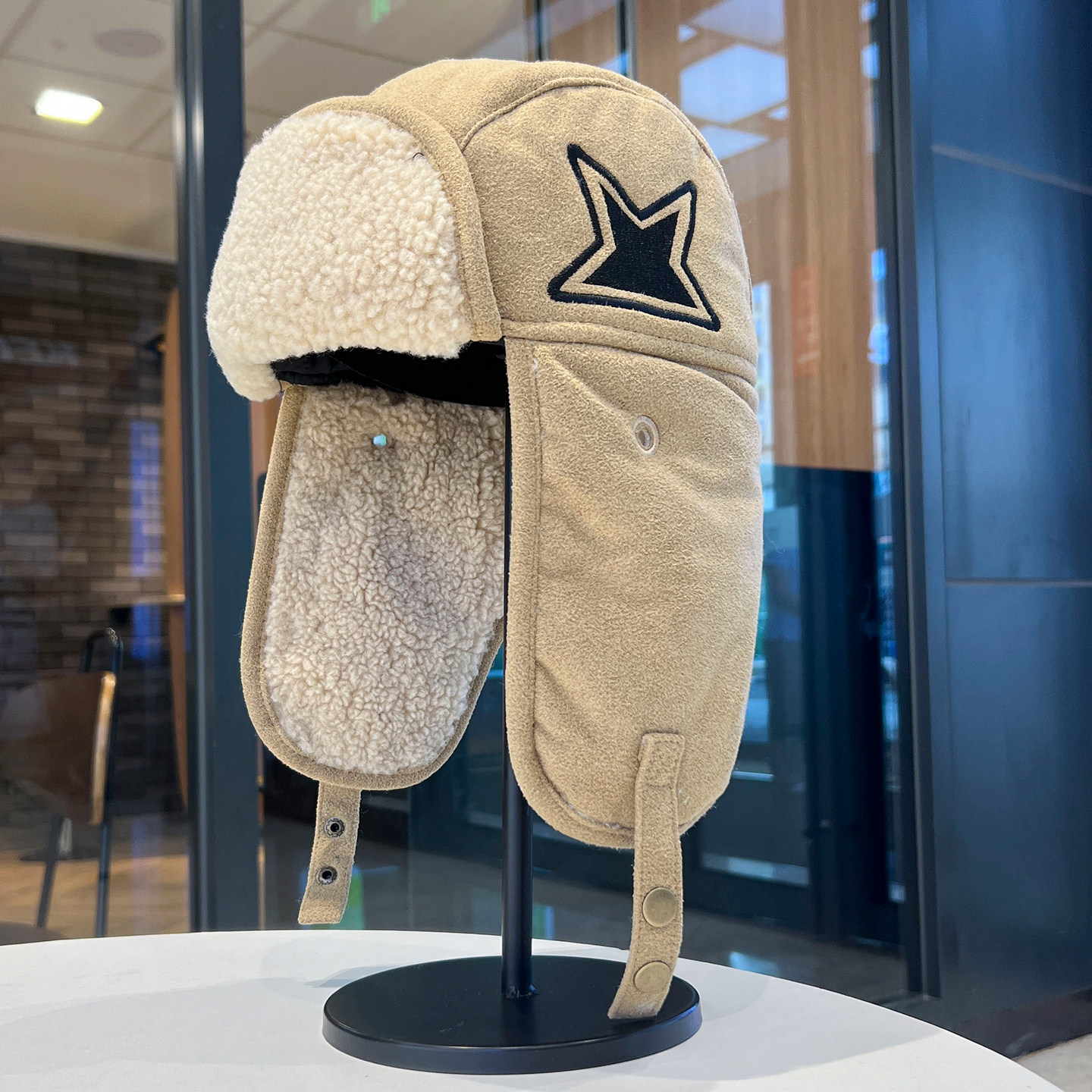 复古飞行员帽男女冬季加厚加绒护耳帽子东北户外羊羔帽保暖雷锋帽,服饰配件/皮带/帽子/围巾,帽子,淘宝优惠券,粉丝福利购,淘宝优惠卷