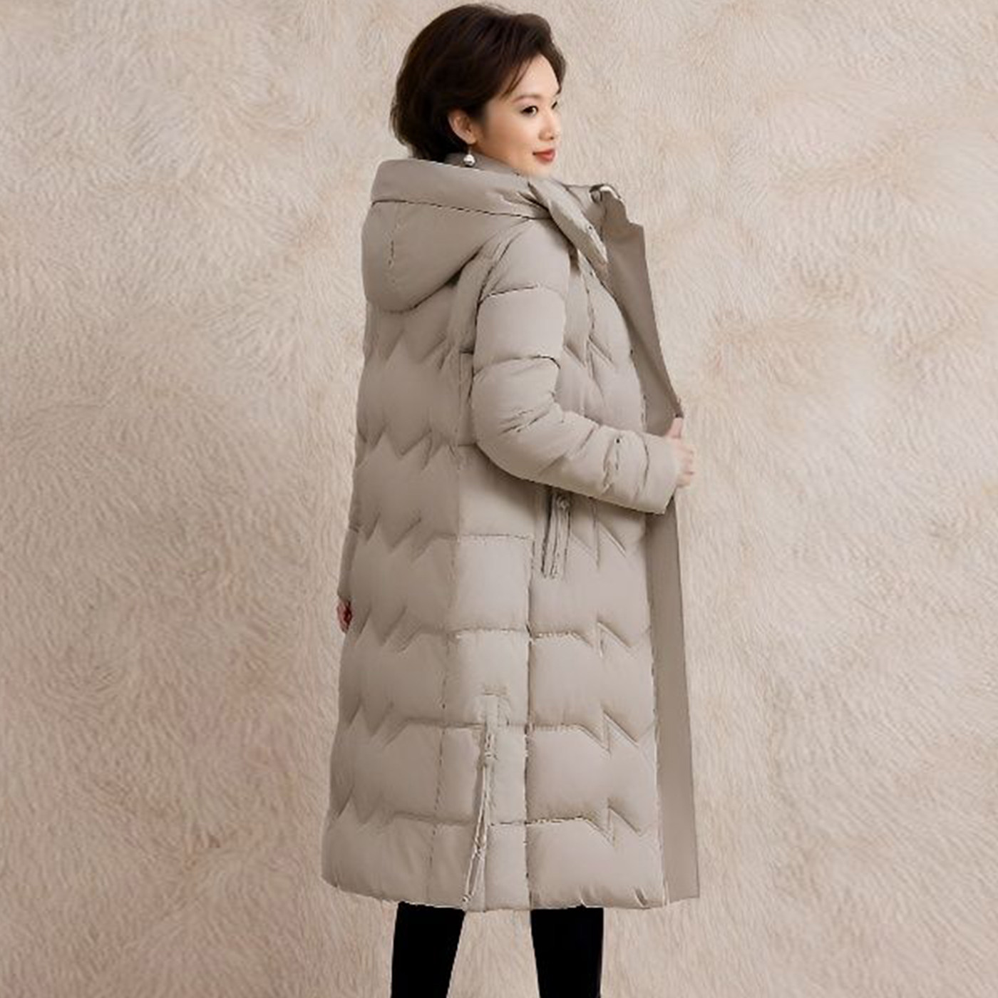 中老年人新款冬装棉服女长款过膝大码妈妈装棉袄时尚正品棉衣外套,女装/女士精品,棉衣/棉服,淘宝优惠券,粉丝福利购,淘宝优惠卷