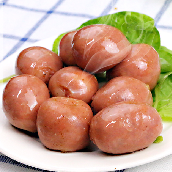 一口肠猪肉香油炸烧烤肠小香肠脆皮香肠台式香肠烧烤6斤约150个