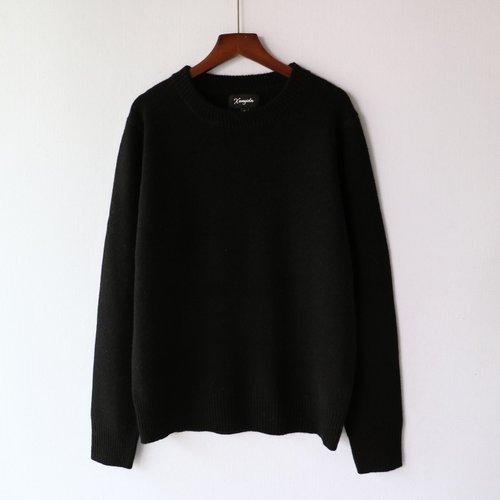 羊绒新款男装圆领针织衫保暖长袖