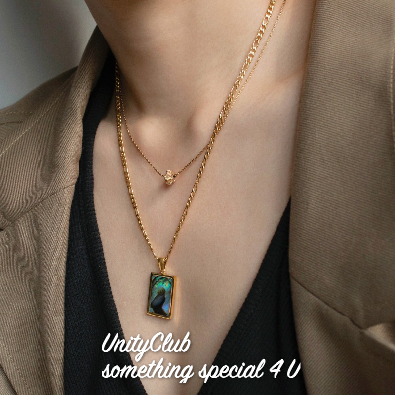 unity推荐！长款项链ins冷淡风