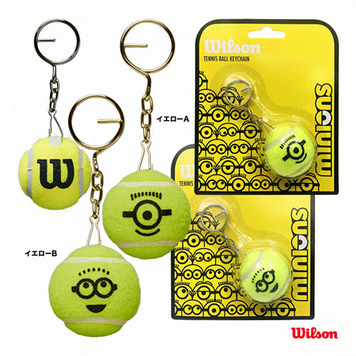 Wilson/威尔胜联名小黄人钥匙扣