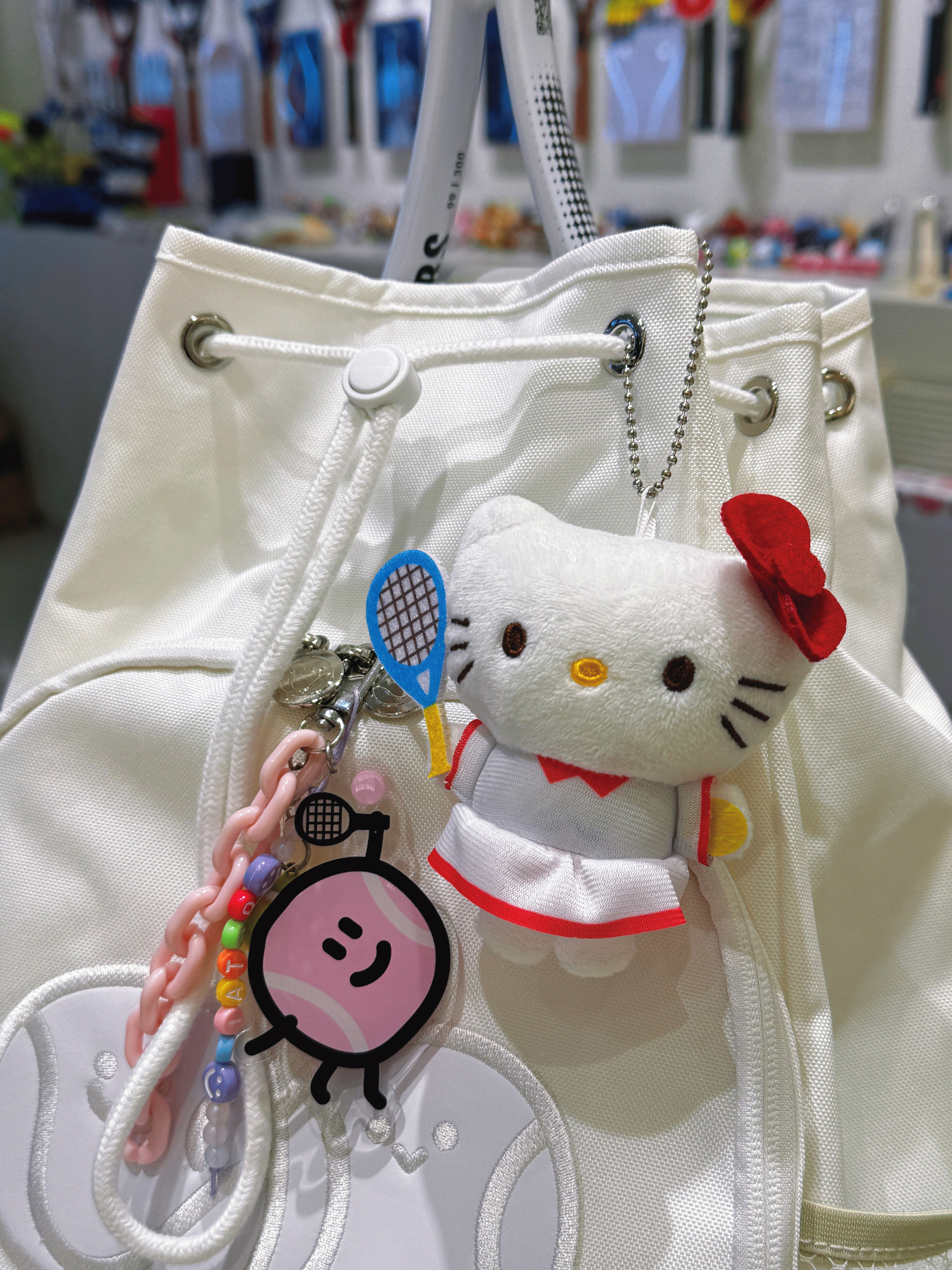 KOREAN DIY NAME CHAIN ENGLISH LETTERS EXCLUSIVE KEYCHAIN INBALL HANGING ACCESSORIES CUTE PERSONALITY