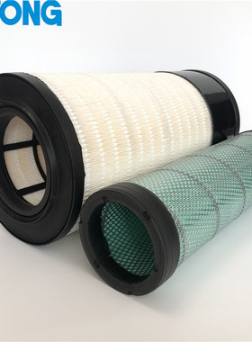 适配徐工XE370D  200DA 245DK 245D 305D 400D  挖掘机 空气滤芯