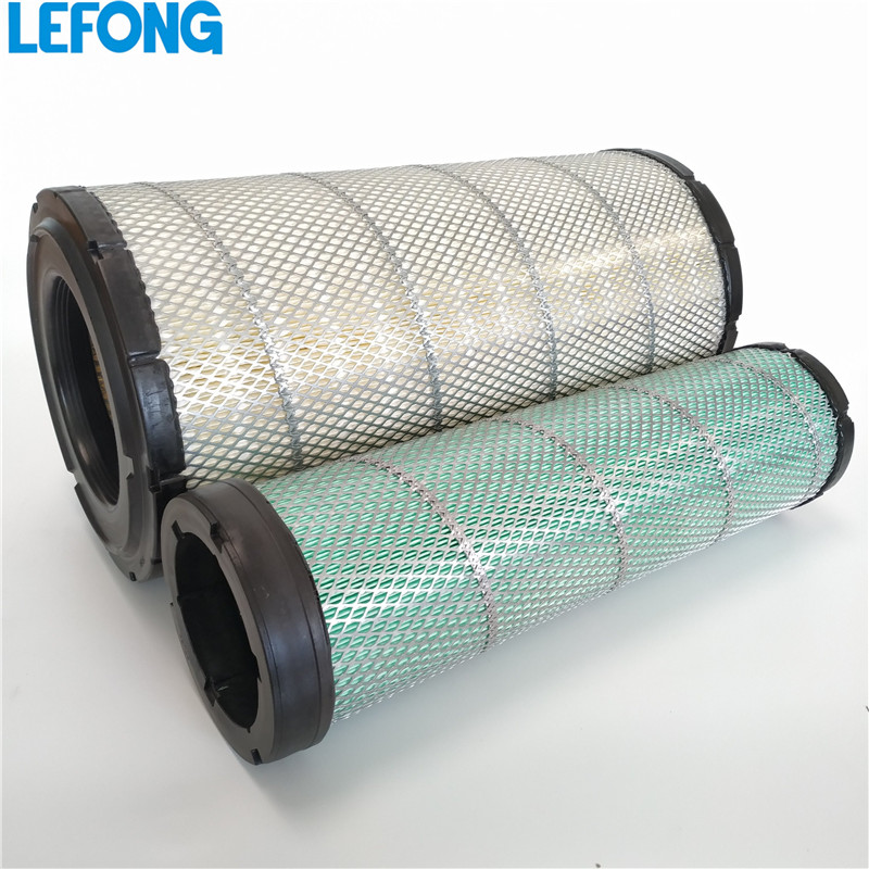 适配沃尔沃EC200C EC235C 220D  235D挖掘机空气滤芯 滤清器 总成