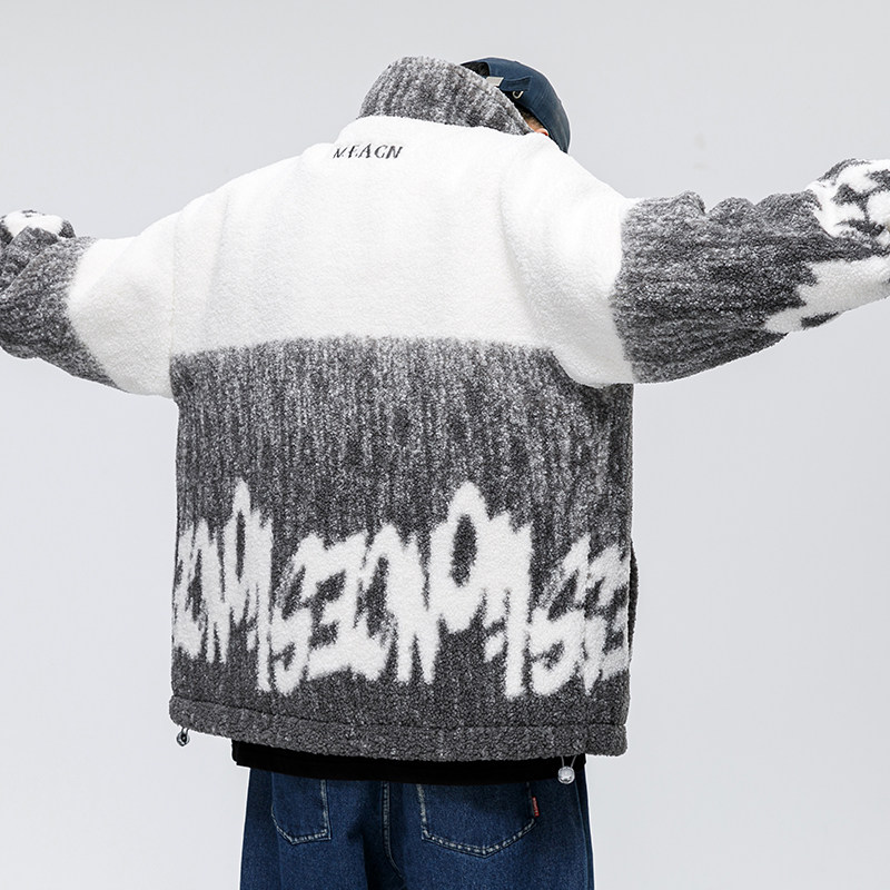 2022秋冬款羽绒服百搭羽绒服男潮流立领潮牌羊羔毛外套Y2217,男装棉衣,星座四季星座1412