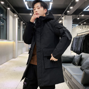 2022冬装男士品质羽绒服白鸭绒羽绒服学生外套连帽Y1809图片