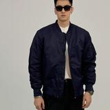 ｛网图现货｝美式MA1飞行员经典款棒球领加棉外套薄款P85加棉P105，男装夹克，星座四季星座1412