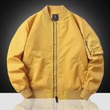 2025春秋棒球服男女秋冬加棉飞行夹克外套JK216-薄P85加棉P105，男装夹克，星座四季星座1412