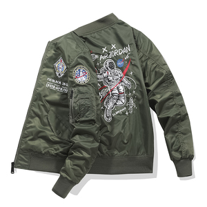 2025春秋外套飞行夹克男春秋刺绣棒球服战术夹克JK225-P115图片