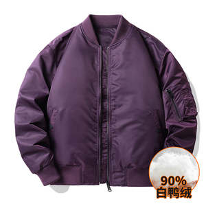 夹克短款羽绒服男90白鸭绒保暖外套YR57088-P285368图片
