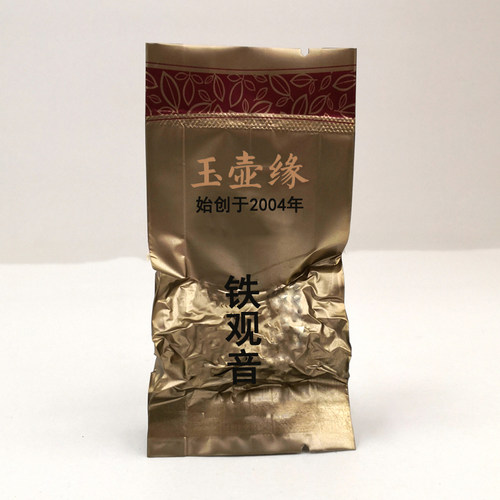 玉壶缘金色装铁观音茶叶兰花香