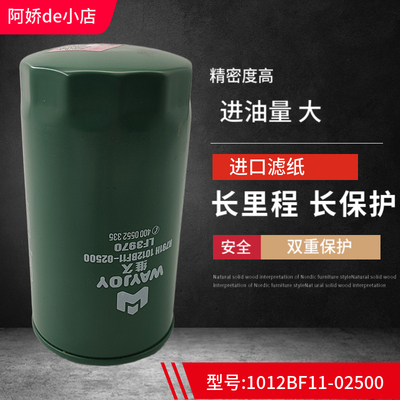 R791H1012BF11-02500 LF3970 东风天锦4H 1012BF11机油滤清器滤芯