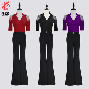 烟云舞 新款时尚优雅礼仪形体舞蹈训练模特走秀仪态导师形体服