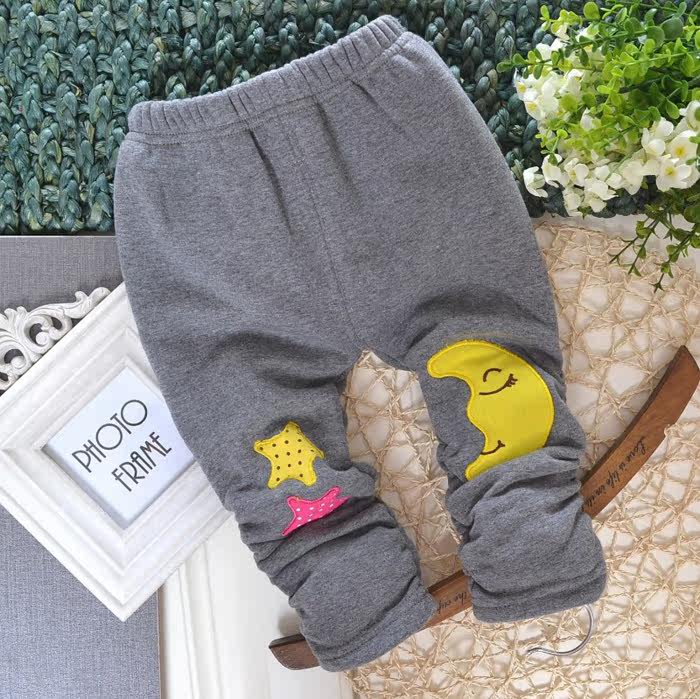 Pantalon fille en flanelle - Ref 2063393 Image 3