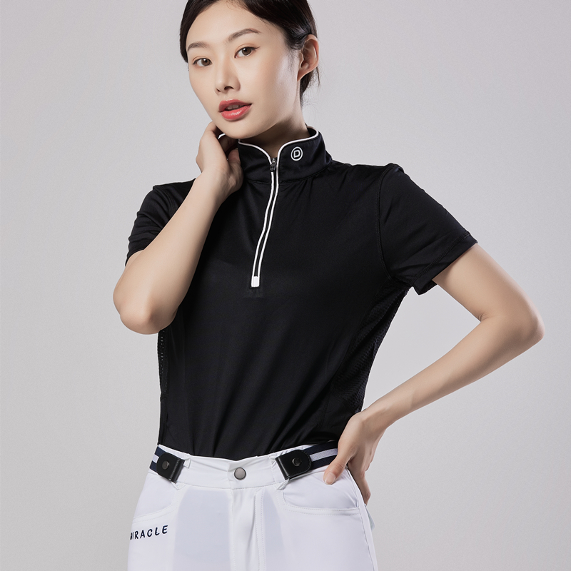 骑士服短袖专业马术装备女polo