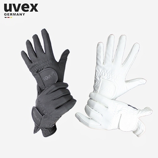 真皮马术手套春夏秋冬通用触屏德国优维斯男女儿童青少年装备用品