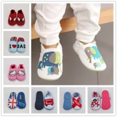秋冬婴儿鞋 子 1—2岁不掉软底防滑地板儿童鞋 男女宝宝学步鞋 透气0