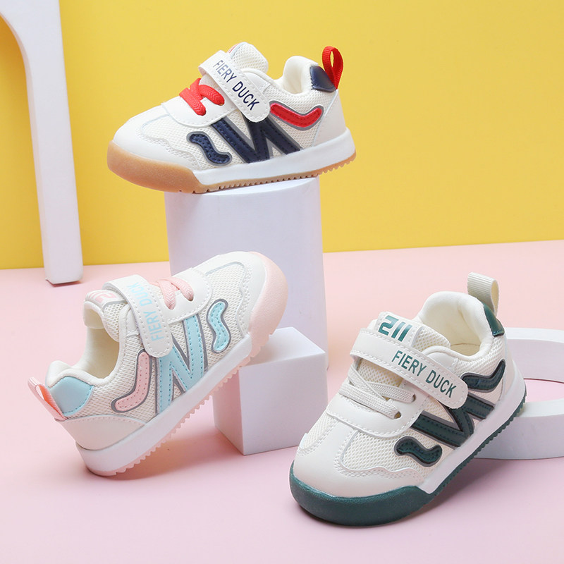 26年春秋季婴儿学步鞋软底0-1-4岁男女宝宝鞋子透气防滑运动鞋子