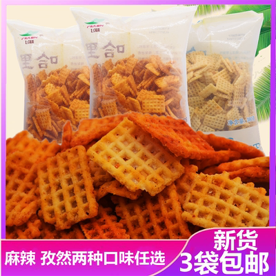 陕西哈里飞毯锅巴豆香麻辣味孜然