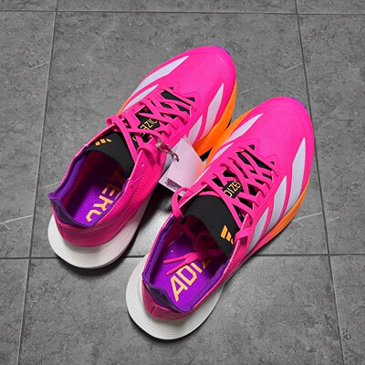 阿迪达斯ADIZERO DRIVE RC女鞋缓震支撑马拉松跑鞋JR6961 JR6958