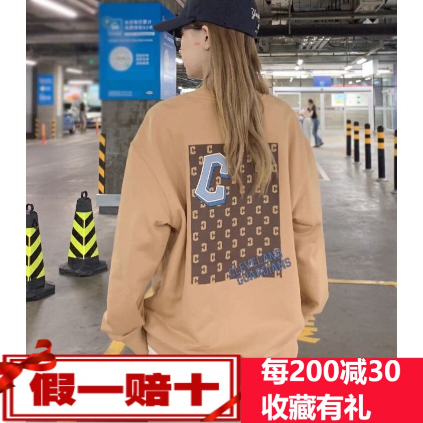 MLB波普系列男女同款情侣宽松卫衣3AMTM0934-45CAL-50CRS-07NYD