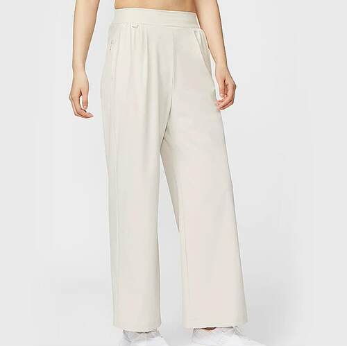 Nike/耐克24.7女速干高腰阔腿长裤秋季轻便透气运动裤HQ0236-104