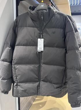 New Balance NB男女立领保暖羽绒服简约防风休闲外套AMJ44302