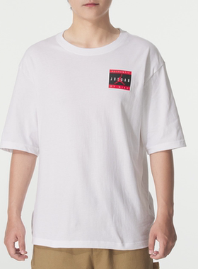 Nike耐克男子秋季Jordan休闲背部印花透气短袖运动T恤IF5620-100