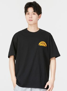 Nike耐克夏季印花宽松男运动休闲纯棉透气短袖T恤FD0051-010