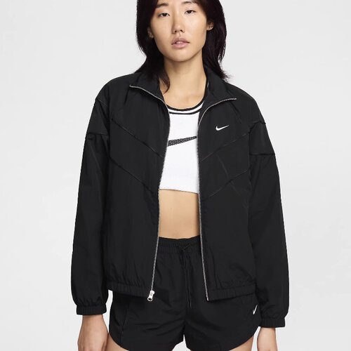 NIKE耐克女装2024秋冬新款宽松休闲训练梭织立领运动夹克DV7973