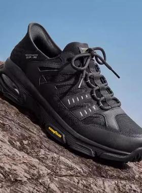 斯凯奇男鞋  绑带城市户外健步运动鞋时尚休闲鞋237322C/183285