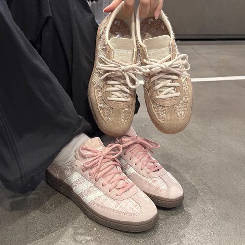 阿迪达斯三叶草男女鞋HANDBALL运动休闲德训鞋JR4504 JR4503