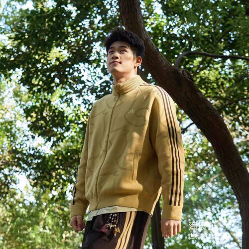 阿迪达斯男子26款针织开衫运动休闲健身夹克外套KE4061 KE4062