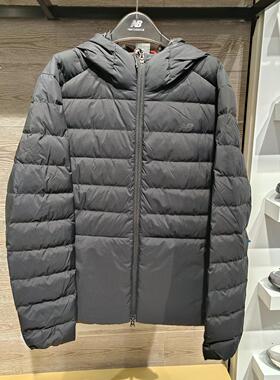 New Balance NB25冬男连帽轻薄保暖羽绒服宽松运动外套NPF43181