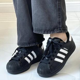 阿迪达斯Adidas Originals Superstar2黑白大童贝壳头板鞋JH9977