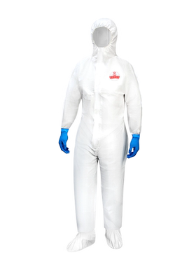 际华防护白色连体5&6类/D级电子业防静电清洗GB24539-2021防护服