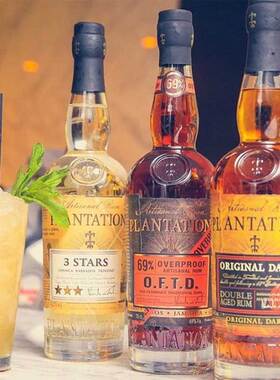 洋酒 Plantation Original Dark Rum 蔗园黑朗姆酒 配置酒 包邮