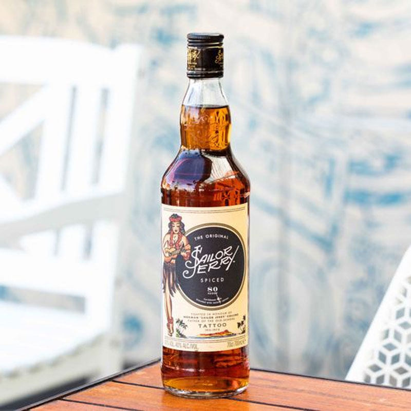 包邮sailorjerryrum40%vol朗姆酒