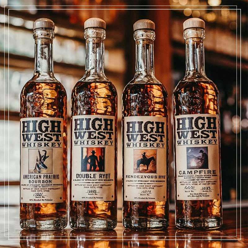 美国海威斯特威士忌系列 双重黑麦 草原波旁 High West 正品包邮