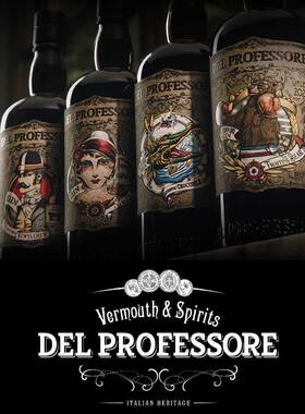 意教授牌鳄鱼杜松子酒系列 Gin del Professore 送汤力水