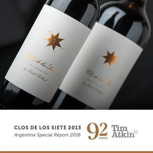 香气清新阿根廷鹰格堡七星葡萄酒