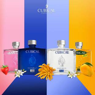 粉红飘香 包邮 CUBICAL 45%VOL GIN 西班牙天比高金酒系列特醇优质