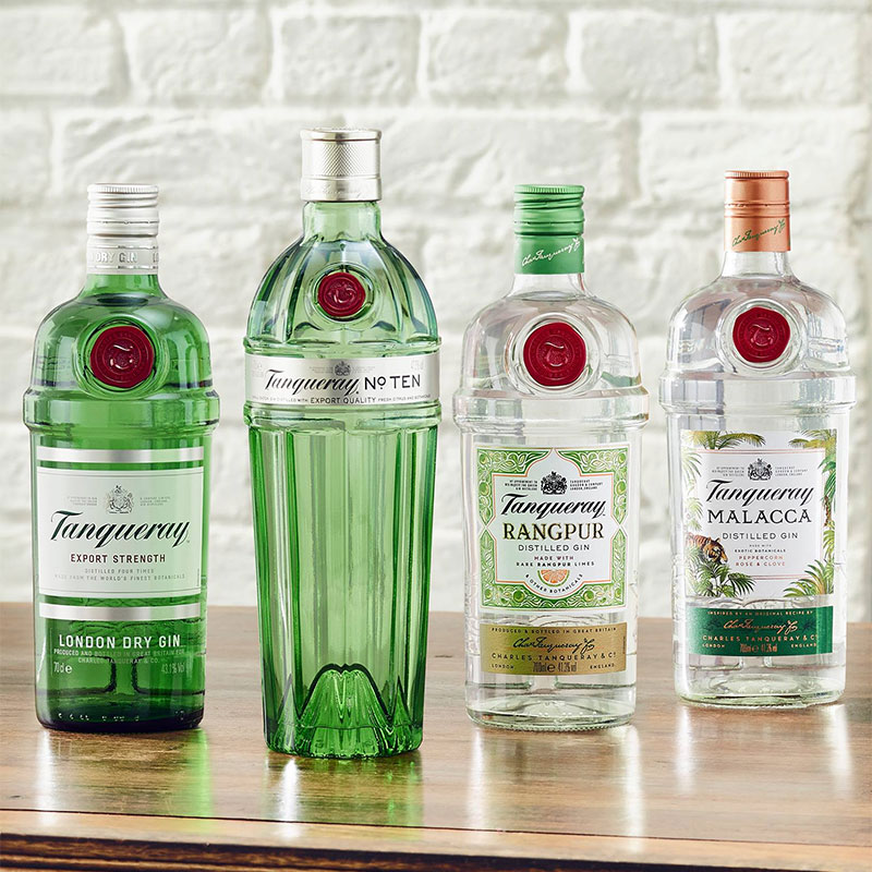 Tanqueray Gin 添加利金酒系列送汤力水 10号 黎檬味帝亚吉欧正品