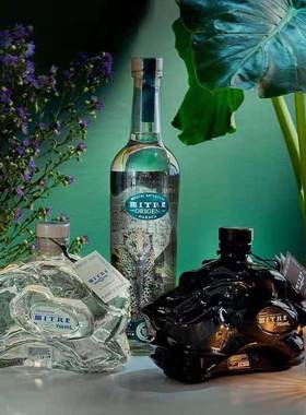 墨西哥捷豹龙舌兰酒系列 皇冠龙舌兰酒//豹头黑瓶  Mitre Jaguar