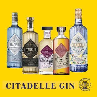 老汤姆杜松子酒 费 正品 Gin 巍城金酒系列 Citadelle 免邮 法国金酒