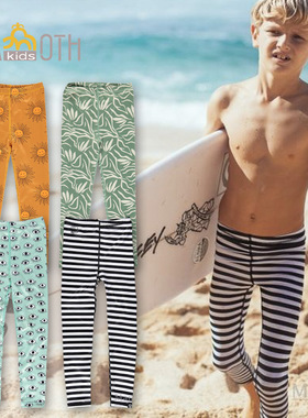 荷兰beach bandits UPF50+ 儿童防晒裤长裤  分体游泳裤 沙滩衣裤