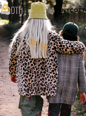Tinycottons 秋冬新款儿童格子西装 豹纹毛绒外套 夹棉夹克棉服