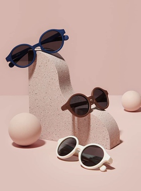 小童1-3岁 法国 IZIPIZI 新款儿童男女太阳眼镜墨镜 抗UV防紫外线